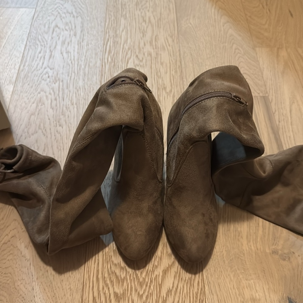 knee high booties